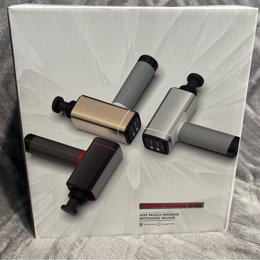 Vibration massage device-deep muscle‎ massage- 4Tip 4 Speed Deep Relaxation